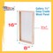 Unfinished Birch Wood Canvas Panels for Painting, 3 Pack of 8x16 inch - Artist Gallery 1-1/2" Deep, Wooden Wall - Mixed-Media Craft, Acrylic, Oil, Encaustic, Paint Pouring